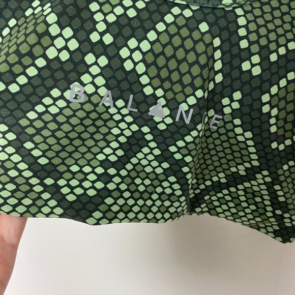 Balance Athletica Viper Snake Print Sports Bra Green Womens Medium - Picture 3 of 6
